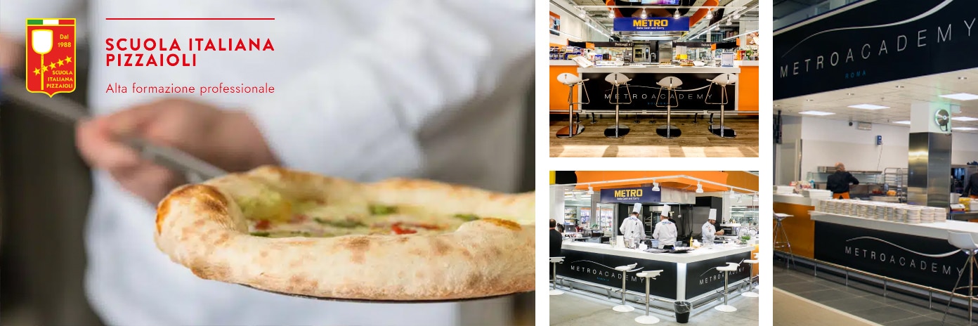 Scuola Italiana Pizzaioli et Metro Italia pour une formation de qualité
